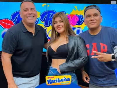 Dantes Cardosa presenta su tema en Ke Rica Maana