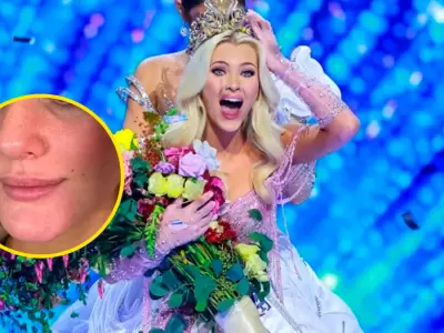 Filtran video de la nueva Miss Universo, Victoria Kjaer, sin maquillaje.