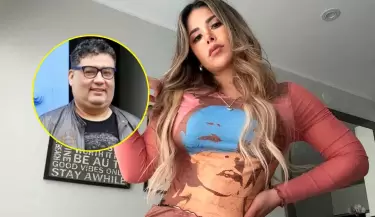 Gabriela Serpa molesta con Alfredo Benavides por chismoso