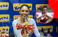 Cueva llama EN VIVO a 'Habla Kausa' y la deja romntico mensaje a Pamela Franco: "Brota sola, mi amor"