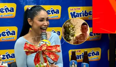 Pamela Franco bromea sobre el regalo para Christian Cueva.