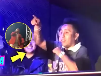 Christian Cueva fue troleado en su cumpleaos.