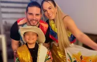 Una familia talentosa! Hijo de Otoniel y Antonella de Ro Band debut en su primer show