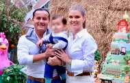 Brunella Horna y Richard Acua celebraron el primer aito de su hijo con ESPECTACULAR fiesta (VIDEO)