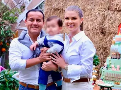 Brunella Horna y Richard Acua celebran el primer cumpleaos de Alessio.