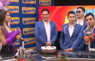 Orquesta Candela sorprende a Vali Valilon por su cumpleaos: As fue la celebracin en 'Habla Kausa'