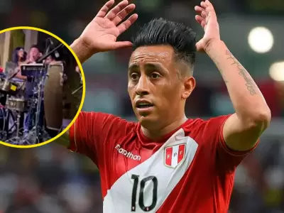 Christian Cueva y su tremendo juergn por su cumpleaos