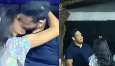 Novia fue captada besando a otro hombre en su despedida de soltera