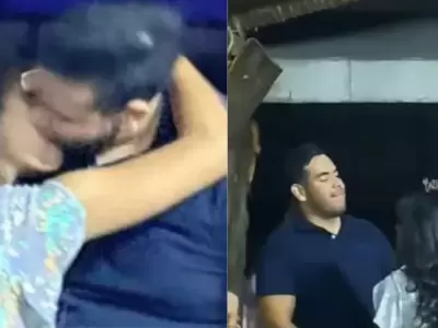 Novia fue captada besando a otro hombre en su despedida de soltera