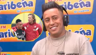 Christian Cueva habla de su relacin de amistad con Ricardo Gareca