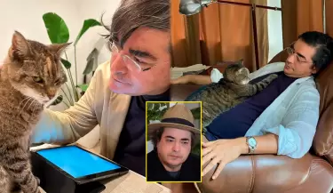 Jaime Bayly llora la muerte de su fiel gatita.