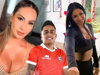 Pamela Lpez reacciona a gesto romntico de Christian Cueva a Pamela Franco