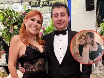 Magaly celebra sus 8 aos de matrimonio con Alfredo Zambrano