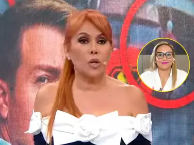 Magaly Medina y la abogada de Julin Zucchi protagonizan tenso cruce en vivo.