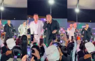 Se unieron otra vez! Dantes Cardosa y Los 5 de Oro cantaron juntos "Ya no quiero ms tu amor"