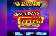 Hoy es el ltimo da! Compra tus entradas para el Fiestn de Ao Nuevo con un sper descuento