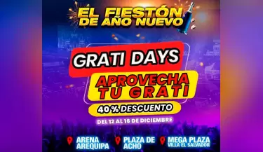 Compra tus entradas para el Fiestn de Ao Nuevo con un sper descuento