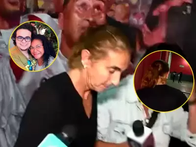 Natalia Mlaga reacciona con evasivas ante preguntas sobre juicio con el hijo de Eva Aylln.