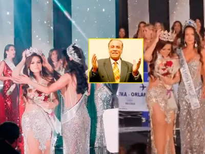 Flor Polo dedica su ttulo de Miss Turismo a su pap Augusto Polo Campos.