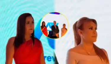 Magaly Medina y Andrea Llosa protagonizan un incmodo momento con sus discursos.