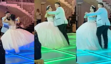 Quinceaera baila con su novia de su mam y no con su padre biolgico