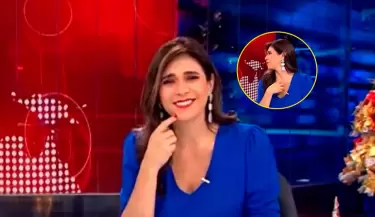 Vernica Linares protagoniza curioso incidente en vivo al sufrir de hipo en noticiero.