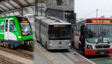 Horarios del transporte pblico en Lima y Callao para Navidad 2024.