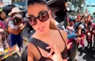 Yahaira Plasencia sorprende regalando juguetes en las calles: "La navidad es para ellos"