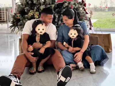 Edison Flores y Ana Siucho pasan Navidad juntos