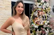 Pamela Lpez comparti conmovedor mensaje a sus hijos: "Fue una Navidad distinta a todas"