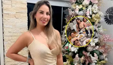 Pamela Lpez mensaje a sus hijos por Navidad