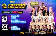 Con la mejor cumbia! Celebra el Ao Nuevo 2025 con grandes conciertos en Lima Norte, Lima Sur y Arequipa