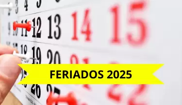 Feriados del 2025