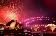 Ya es AO NUEVO en el otro lado del mundo! Australia recibi el 2025 con un show de fuegos artificiales