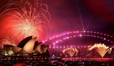 Australia recibe el Ao Nuevo 2025