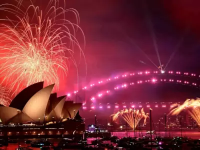 Australia recibe el Ao Nuevo 2025