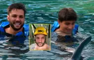 Nicola Porcella y su hijo disfrutan de deporte extremo durante sus vacaciones en Cancn: "Uy, s est alto"