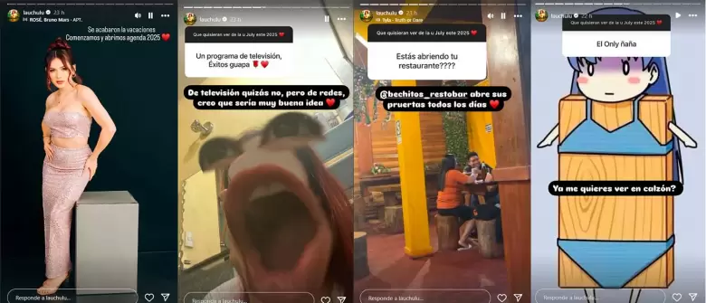 Respuesta de La Uchul en sus redes sociales