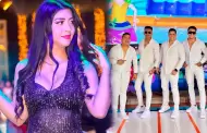 Derrochan amor! Karen Pea de Papilln se luce con cantante de Los 5 de Oro en tierna foto