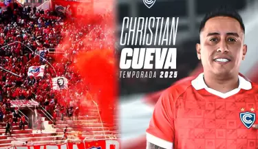 Cienciano confirma continuidad de Christian Cueva