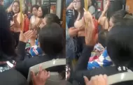 Mujeres se vuelven viral por pelea en el Metropolitano y usuarios reaccionan: "Todo por un asiento"