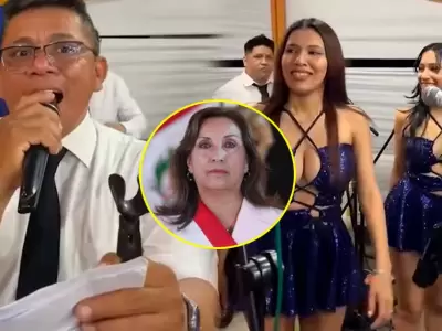 Orquesta se confunde y presenta 'Mix Dina Boluarte' en su concierto