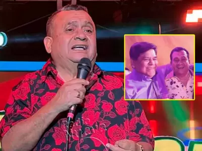 Tony Rosado le canta a Higinio Capuay por su cumpleaos