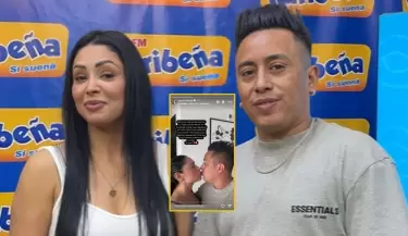 Christian Cueva dedica tierno mensaje a Pamela Franco.