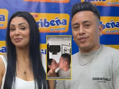 Christian Cueva dedica tierno mensaje a Pamela Franco.