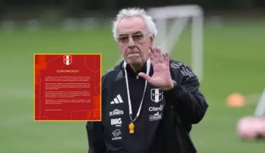 Jorge Fossati ya no seguir al mando de la Seleccin Peruana.