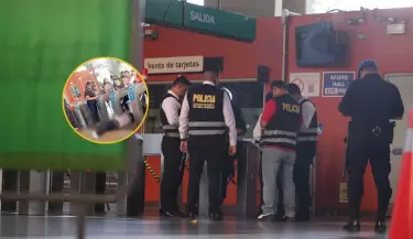 Usuarios reportaron balacera en la Estacin La Cultura del Metro 1 de Lima