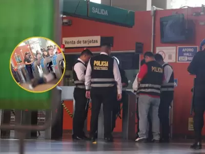 Usuarios reportaron balacera en la Estacin La Cultura del Metro 1 de Lima