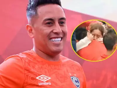 Christian Cueva y su madre protagonizan emotivo reencuentro en Cusco