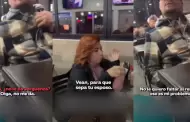 Mujer encuentra a su esposo en plena cita con su AMANTE y la confronta: "No te da vergenza?"